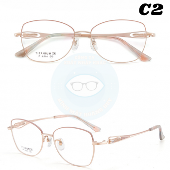 Gọng kim loại công sở nữ mã 6291